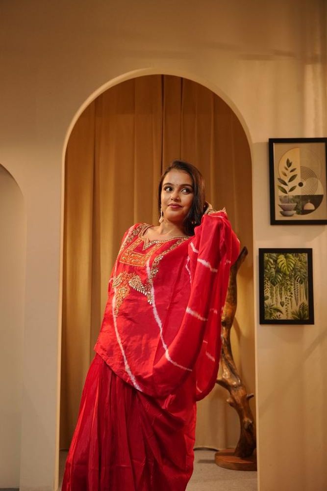 Red Co-ord Set view 3